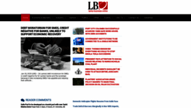 What Lankabusinessonline.com website looked like in 2020 (4 years ago)