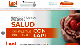 What Lapi.com.mx website looked like in 2020 (4 years ago)