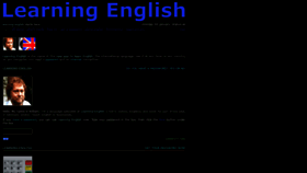 What Learningenglish.net website looked like in 2020 (4 years ago)