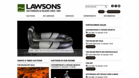 What Lawsons.com.au website looked like in 2020 (4 years ago)