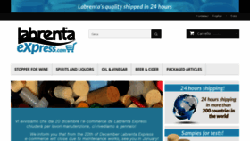 What Labrentaexpress.com website looked like in 2020 (4 years ago)