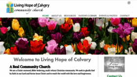 What Lhoc.church website looked like in 2020 (4 years ago)