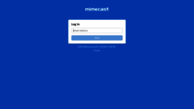 What Login-us.mimecast.com website looked like in 2020 (4 years ago)