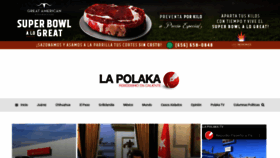 What Lapolaka.com website looked like in 2020 (4 years ago)