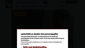 What Ljudochbild.se website looked like in 2020 (4 years ago)