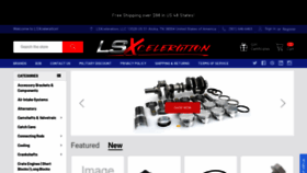 What Lsxceleration.com website looked like in 2020 (4 years ago)