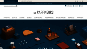 What Lesraffineurs.com website looked like in 2020 (4 years ago)