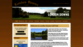 What Londondowns.com website looked like in 2020 (4 years ago)