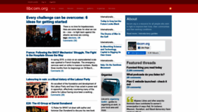 What Libcom.org website looked like in 2020 (5 years ago)
