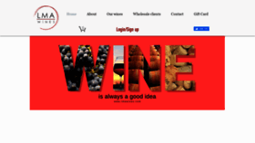 What Lmawines.com website looked like in 2020 (4 years ago)