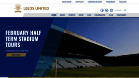 What Leedsunited.com website looked like in 2020 (4 years ago)