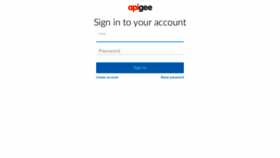 What Login.apigee.com website looked like in 2020 (4 years ago)
