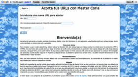 What L2.mastercoria.com website looked like in 2020 (4 years ago)
