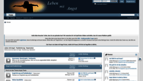 What Leben-mit-angst.de website looked like in 2020 (4 years ago)