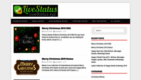 What Livestatus.xyz website looked like in 2020 (4 years ago)