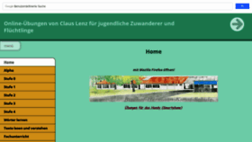 What Lehrerlenz.de website looked like in 2020 (4 years ago)