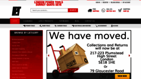 What Londonpowertools.co.uk website looked like in 2020 (4 years ago)