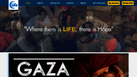 What Lifeusa.org website looked like in 2020 (4 years ago)