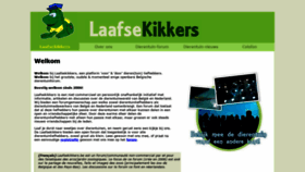 What Laafsekikkers.be website looked like in 2020 (4 years ago)