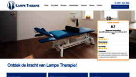 What Lampetherapie.nl website looked like in 2020 (4 years ago)