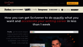 What Learnscrivenerfast.com website looked like in 2020 (4 years ago)