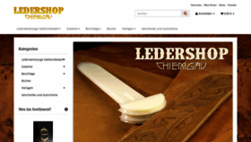 What Lederwerkzeugladen-chiemgau.de website looked like in 2020 (4 years ago)