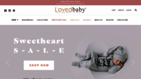 What Lovedbaby.com website looked like in 2020 (4 years ago)