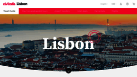 What Lisbon.net website looked like in 2020 (4 years ago)