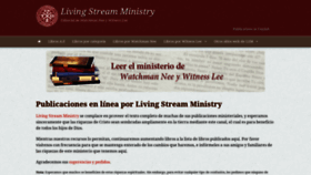 What Librosdelministerio.org website looked like in 2020 (4 years ago)