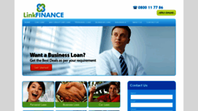 What Linkfinance.co.nz website looked like in 2020 (4 years ago)