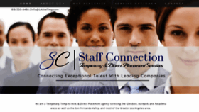 What Lastaffing.com website looked like in 2020 (4 years ago)