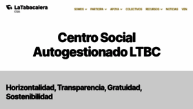 What Latabacalera.net website looked like in 2020 (4 years ago)