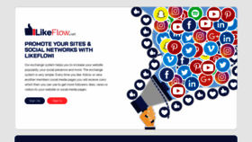 What Likeflow.net website looked like in 2020 (4 years ago)
