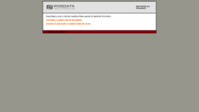 What Listas.posdata.net website looked like in 2020 (4 years ago)