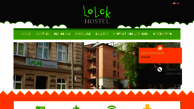 What Lolekhostel.pl website looked like in 2020 (4 years ago)