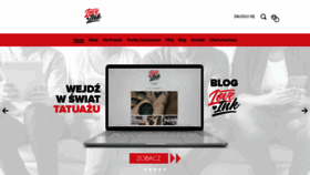 What Loveink.pl website looked like in 2020 (4 years ago)