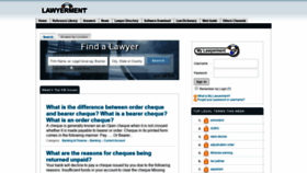 What Lawyerment.com website looked like in 2020 (4 years ago)