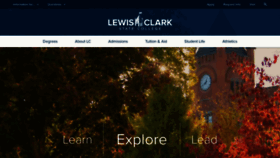What Lcsc.edu website looked like in 2020 (4 years ago)
