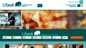 What Lifandi.it website looked like in 2020 (4 years ago)