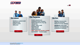 What Luxmedlublin.pl website looked like in 2020 (4 years ago)