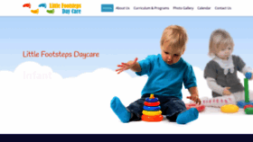 What Littlefootsteps.org website looked like in 2020 (4 years ago)
