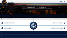 What Leoncountyfl.gov website looked like in 2020 (4 years ago)