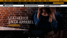 What Leatherick.com website looked like in 2020 (4 years ago)