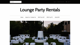 What Lounge-party-rentals.com website looked like in 2020 (4 years ago)