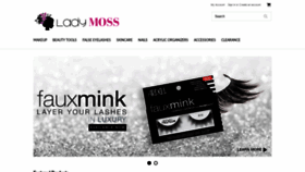 What Ladymoss.com website looked like in 2020 (4 years ago)