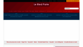 What Lebledparle.com website looked like in 2020 (4 years ago)