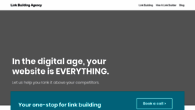 What Linkbuildingagency.co.uk website looked like in 2020 (4 years ago)
