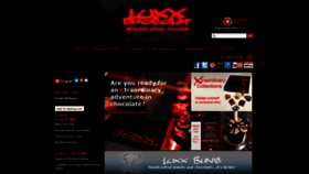 What Luxxchocolat.com website looked like in 2020 (4 years ago)