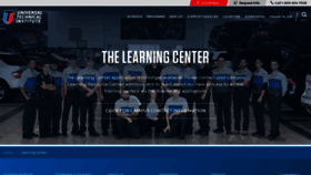 What Learningcenter.uti.edu website looked like in 2020 (4 years ago)