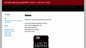 What Likemycase.com website looked like in 2020 (4 years ago)